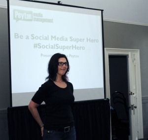Lisa Peyton Presents 'Be a Social Media Super Hero' to Portland Female Executives